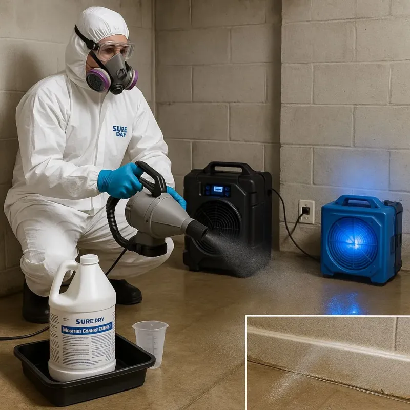 Sanitization and Odor Removal process in Belfield, ND