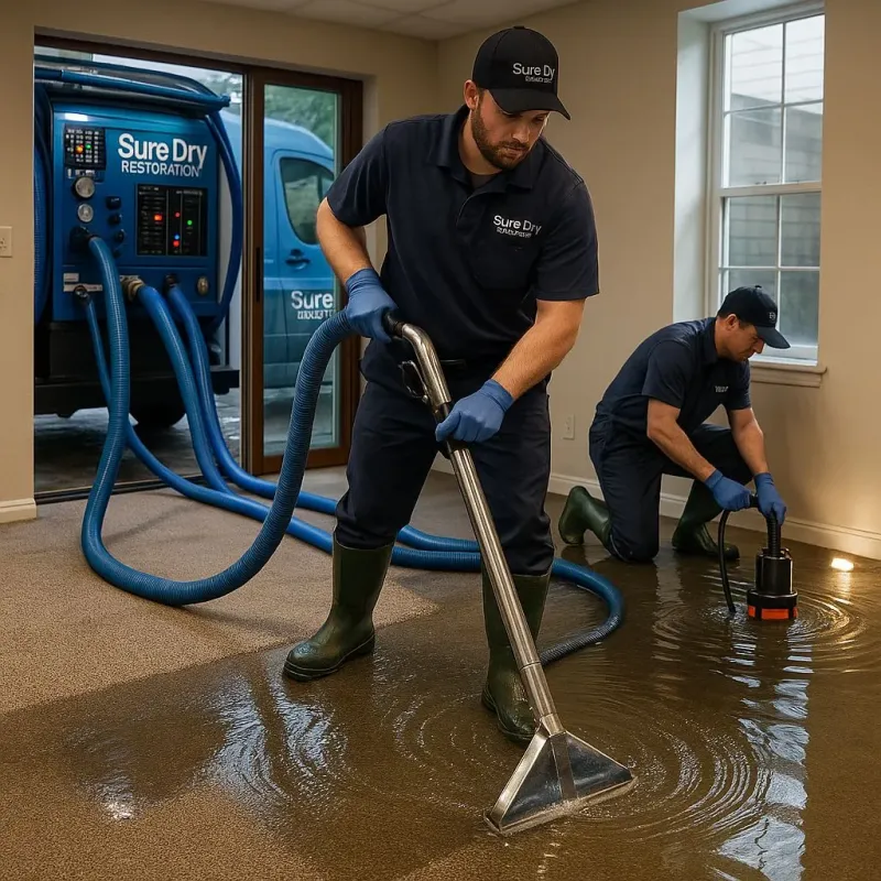 Water Extraction and Removal process in Belfield, ND